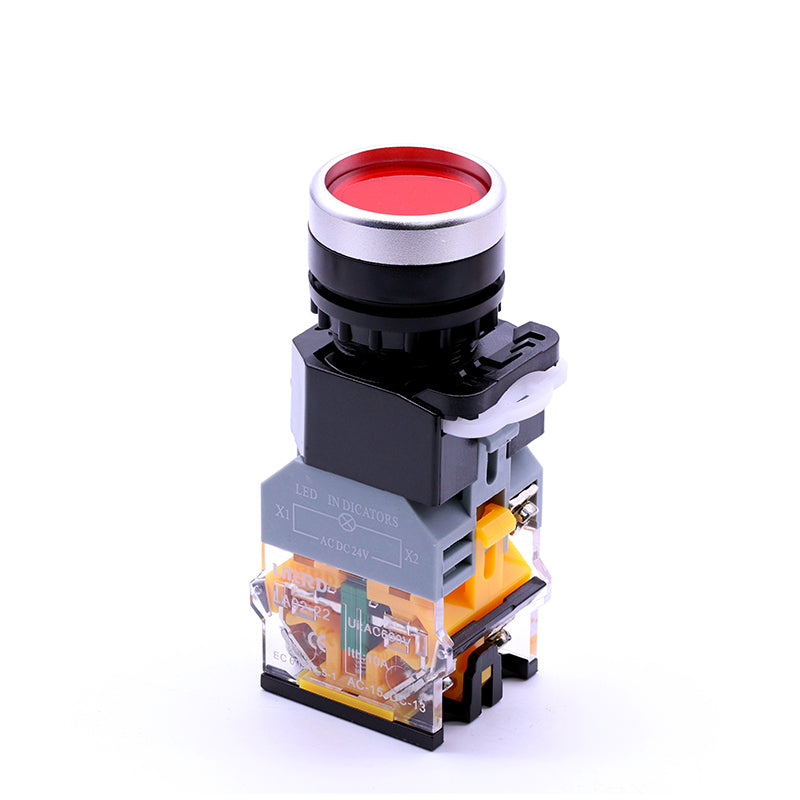 Maintained On-Off RGB Led Push Button Switch