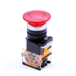 Mushroom NO NC Push Button Switch
